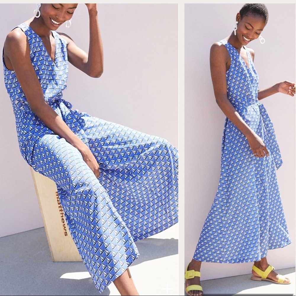 Eva Franco anthropologie- sailboat jumpsuit